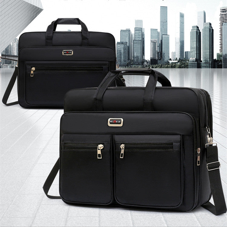 Men's Splash-proof Crossbody Computer Bag
